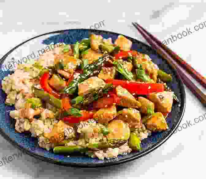 A Chicken Stir Fry With Brown Rice On A Plate FIBROID ELIMINATION DIET: Discover Natural Ways You Can Cure And Shrink Fibroid (Diet Recipes With Pictures)