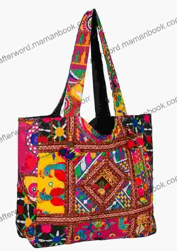 A Colorful Tote Bag. Sew It : Make 17 Projects With Yummy Precut Fabric Jelly Rolls Layer Cakes Charm Packs Fat Quarters