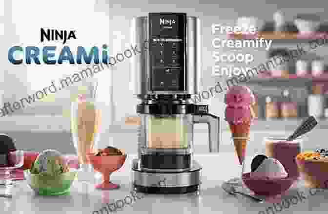 A Photo Of A Ninja Creami Surrounded By Frozen Treats The Big Ninja CREAMi Cookbook For Beginners: Amazing Ice Creams Ice Cream Mix Ins Shakes Sorbets And Smoothies Recipes For Anyone
