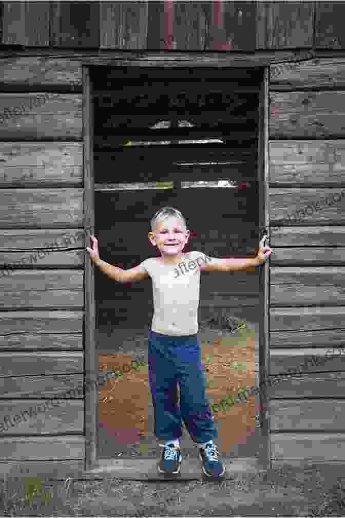 A Young Boy, Clifford Malloy, Stands In A Doorway In Hard Times Clifford Malloy