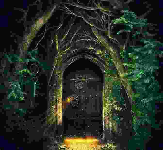 An Open Door Leading Into A Dark And Mysterious Forest Door Into The Dark: Poems