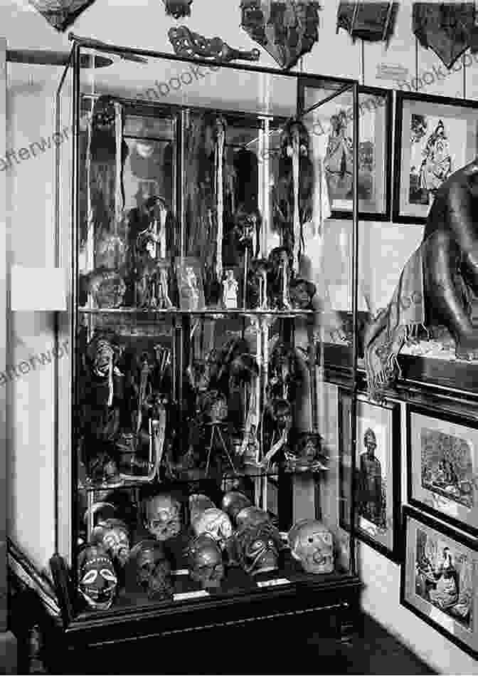 Display Case Containing A Collection Of Shrunken Heads, Preserved In Their Intricate And Eerie State More Cute Stories Vol 3: Museum Of The Weird: Transcribed From The Original Audio Recordings