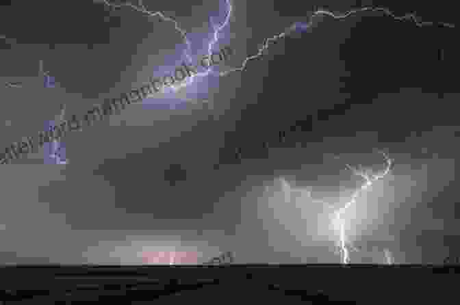 Dramatic Thunderstorm Over The Nebraska Landscape, With Lightning Bolts Illuminating The Dark Sky Nebraska: Poems Sundari Venkatraman