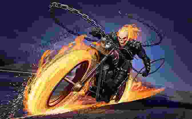 Ghost Rider Motorcycle Riding Through Flames Ghost Rider (1973 1983) #30 Maggie Weldon