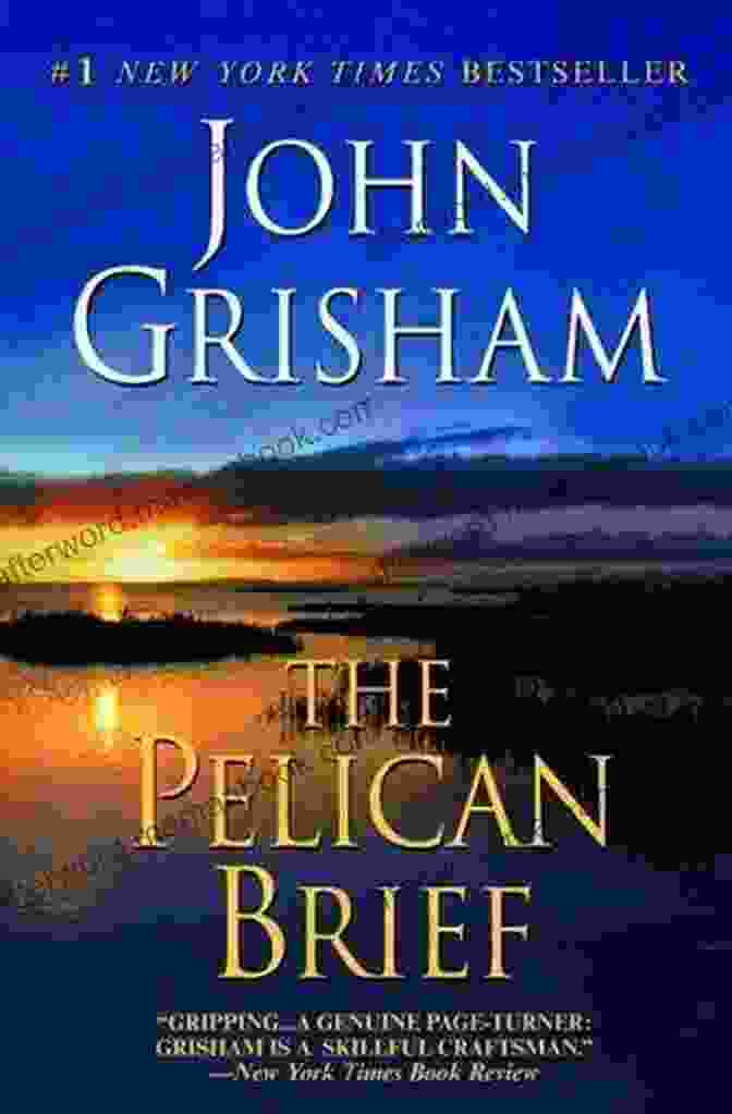The Pelican Brief Novel Cover With A Woman Holding A Document In A Dark Room The Pelican Brief: A Novel
