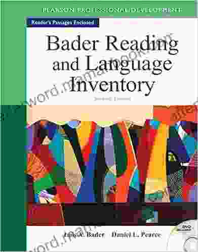 Bader Reading Language Inventory (2 Downloads)
