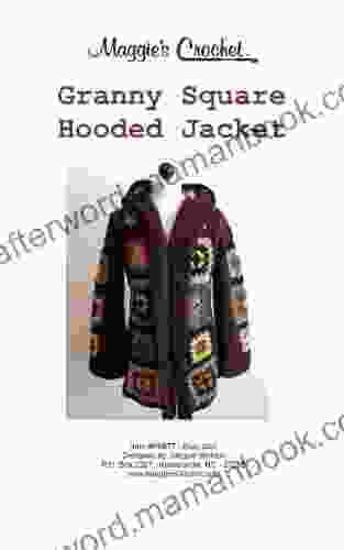 Crochet Pattern Scrap Granny Hooded Jacket PA877