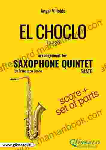 El Choclo Saxophone Quintet Score Parts: Tango