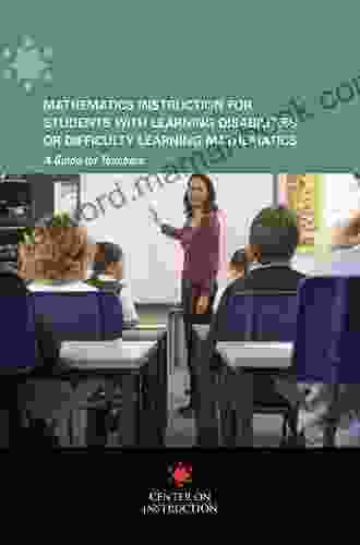 Math Instruction For Students With Learning Difficulties